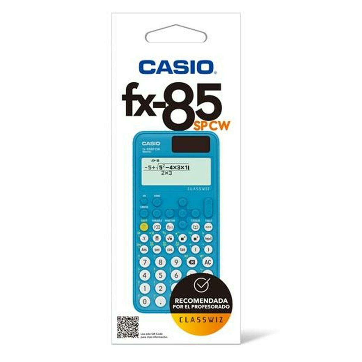 Kalkulačka Casio Modrý Plastické